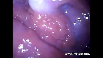 Secretfriends.Com Presents A Close-Up View Of A Girl'S Orgasm From Inside Her Vagina