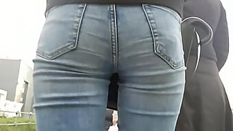 Public Outings In Tight Jeans