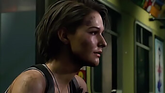 Jill Valentine Menikmati Penis Besar Dalam Animasi 3d Resident Evil