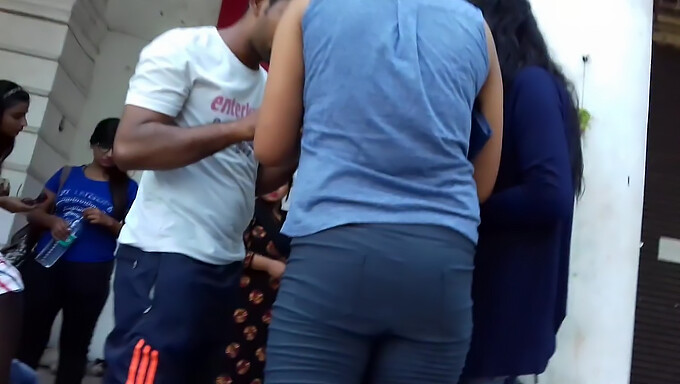 Indian Bum In Jeans Gets Naughty